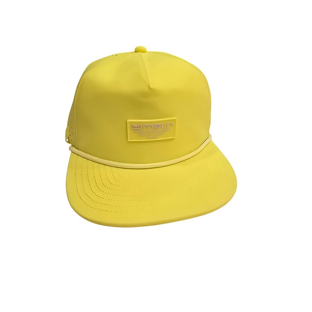 Melin Hydro Coronado Links Hat Neon Yellow CL Golf Cap‎ NWT